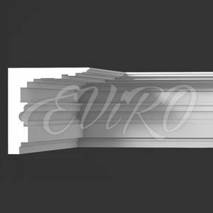 Карниз гипсовый EViRO Модель 103 без орнамента 121x117x1000мм
