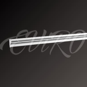Молдинг гипсовый EViRO Модель 1 без орнамента 19x8x1000мм