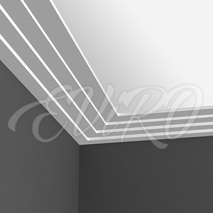 Карниз гипсовый EViRO Модель 24 под LED 45x98x1000мм