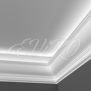 Карниз гипсовый EViRO Модель 10 под LED 150x118x1000мм