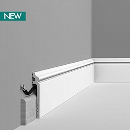 Плинтус напольный под покраску Orac decor SX186