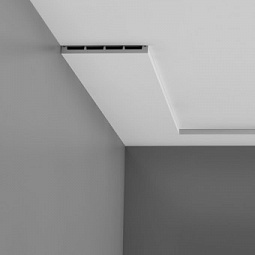 Плинтус потолочный под покраску Orac decor SX168