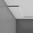 Плинтус потолочный под покраску Orac decor SX168
